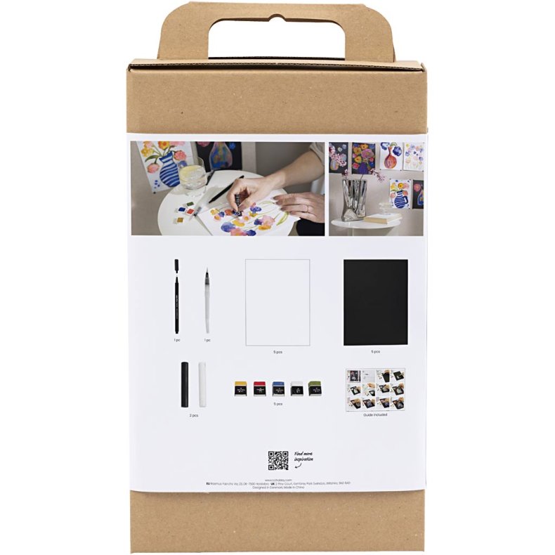 DIY Mix Akvarel, ass. farver, 1 pk.