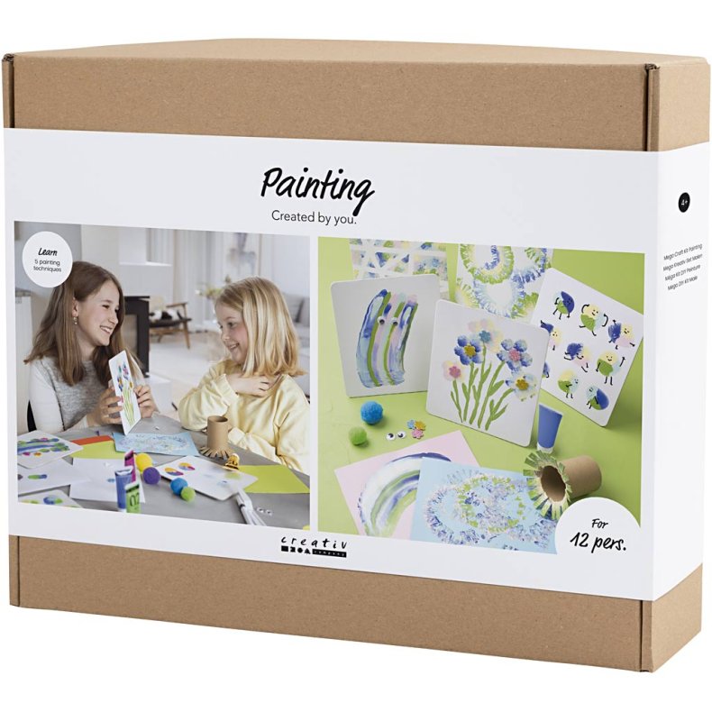 Gruppe DIY Kit Male, ass. farver, 1 pk.