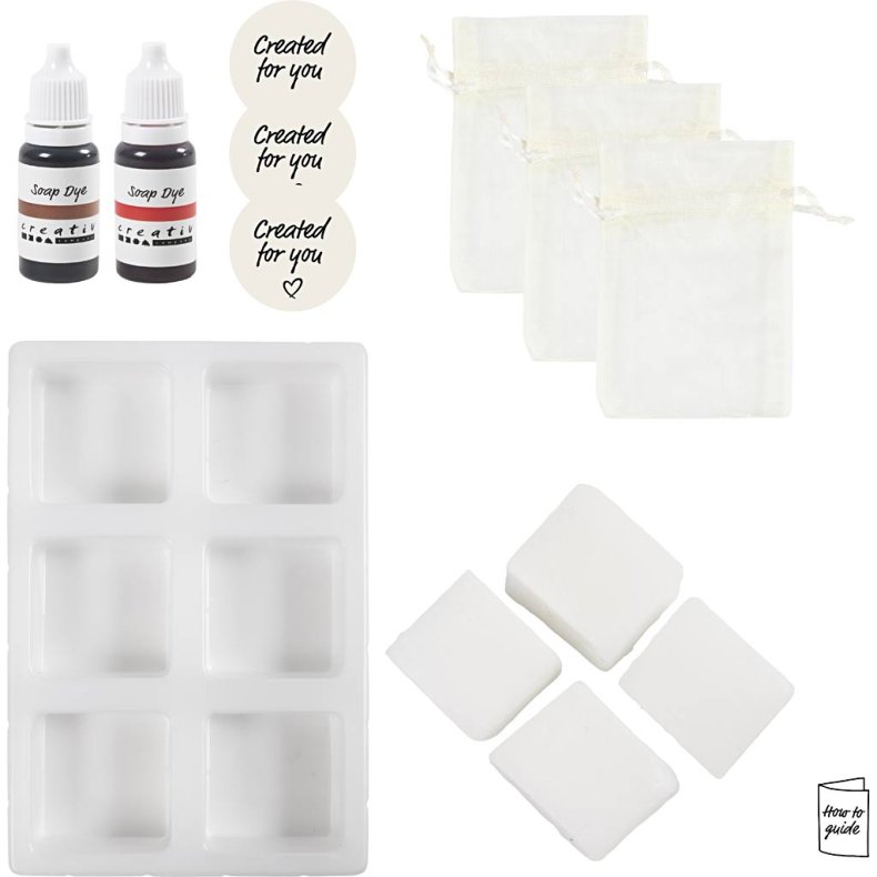 DIY Kit S&aelig;befremstilling, firkanter, 1 pk.