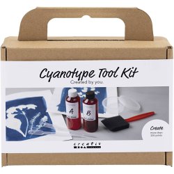 Tool Kit Cyanotypi, Tilbeh&oslash;r, bl&aring;, 1 pk.