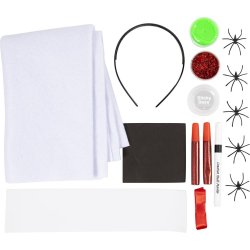 DIY Kit Spooky Udkl&aelig;dning, Kappe og h&aring;rb&oslash;jle, ass. farver, 1 pk.
