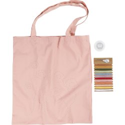 DIY Kit Broderi, Mulepose, soft rosa, 1 pk.