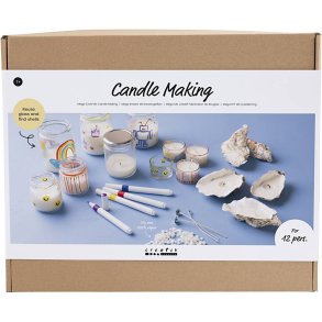 Gruppe DIY Kit Lysstøbning, Lysglas, 1 pk.