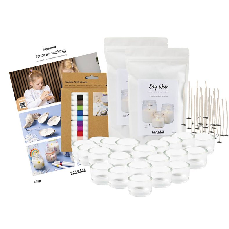 Gruppe DIY Kit Lysst&oslash;bning, Lysglas, 1 pk.