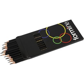 Tegneblyant, B,2B,4B,5B,6B,8B,9B,HB,H,2H,3H,4H, 2x12 stk./ 1 pk.