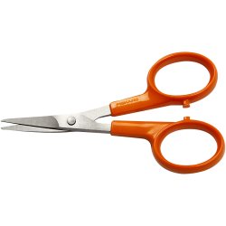 Fiskars Classic Pr&aelig;cisionssaks, L: 10 cm, kurvet spids, 1 stk.