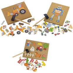 VIGA Hammermosaik, str. 23x18 cm, 3 s&aelig;t/ 1 pk.