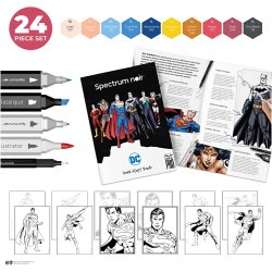 DIY Kit Illustration, Superman, ass. farver, 1 pk.
