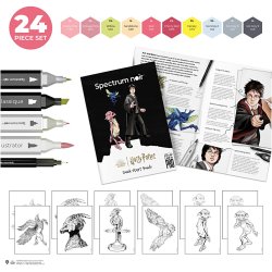 DIY Kit Illustration, Harry Potter: Magiske f&oslash;lgesvende , ass. farver, 1 pk.