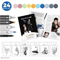 DIY Kit Illustration, Harry Potter: Magiske v&aelig;sner , ass. farver, 1 pk.