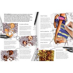 DIY Kit Illustration, Eventyrlig farvel&aelig;gning, ass. farver, 1 pk.