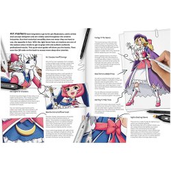 DIY Kit Illustration, Himmelske jomfruer, ass. farver, 1 pk.