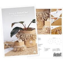 Postkort, Kreativ med 100% plantefibre, A5, 14,8x21 cm, 1 stk.