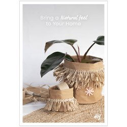 Postkort, Kreativ med 100% plantefibre, A5, 14,8x21 cm, 1 stk.