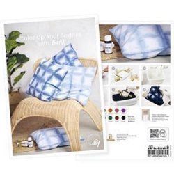 Postkort, Hop med p&aring; batiktrenden, A5, 14,8x21 cm, 1 stk.