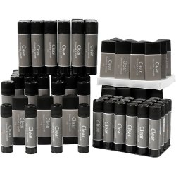 Clear Limstift, 96 stk./ 1 pk.