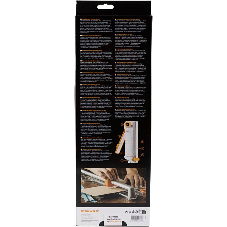 Fiskars Rullesk&aelig;remaskine, L: 30 cm, 1 stk.