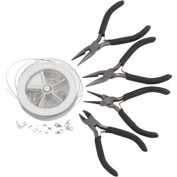 Smykkestarts&aelig;t med V&aelig;rkt&oslash;j, fors&oslash;lvet, 1 s&aelig;t