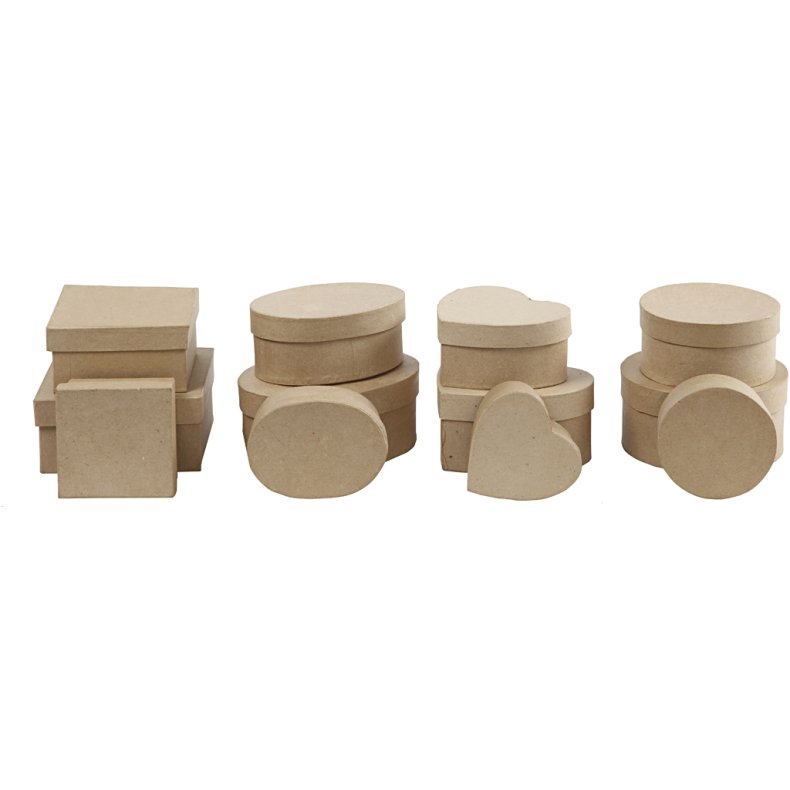 &AElig;sker, H: 5-7,5 cm, diam. 10-18 cm, 72 stk./ 1 pk.