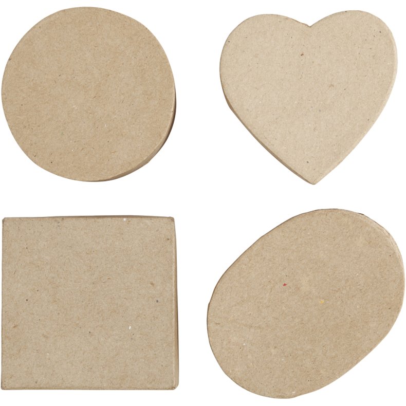 &AElig;sker, H: 5-7,5 cm, diam. 10-18 cm, 72 stk./ 1 pk.