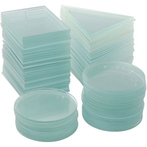 Glasplade, tykkelse 3 mm, 3x30 stk./ 1 pk.