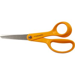 Fiskars Classic Juniorsaks, L: 14 cm, h&oslash;jre, 1 stk.