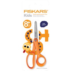 Fiskars Classic Juniorsaks, L: 14 cm, h&oslash;jre, 1 stk.