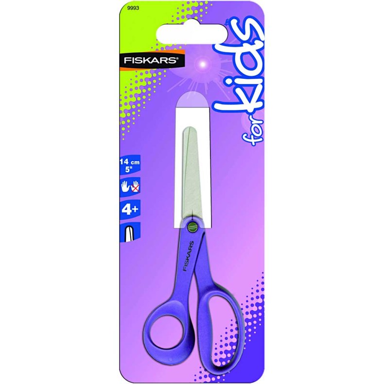 Fiskars Classic Juniorsaks, L: 14 cm, venstre, 1 stk.
