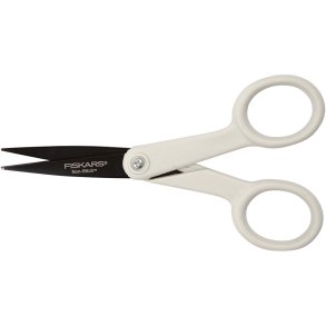 Fiskars Slip-let, spids saks, L: 12 cm, h&oslash;jre, 1 stk.