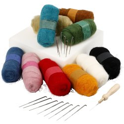 Gruppe DIY Kit N&aring;lefiltning, ass. farver, 1 s&aelig;t