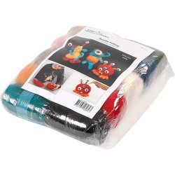 Gruppe DIY Kit N&aring;lefiltning, ass. farver, 1 s&aelig;t